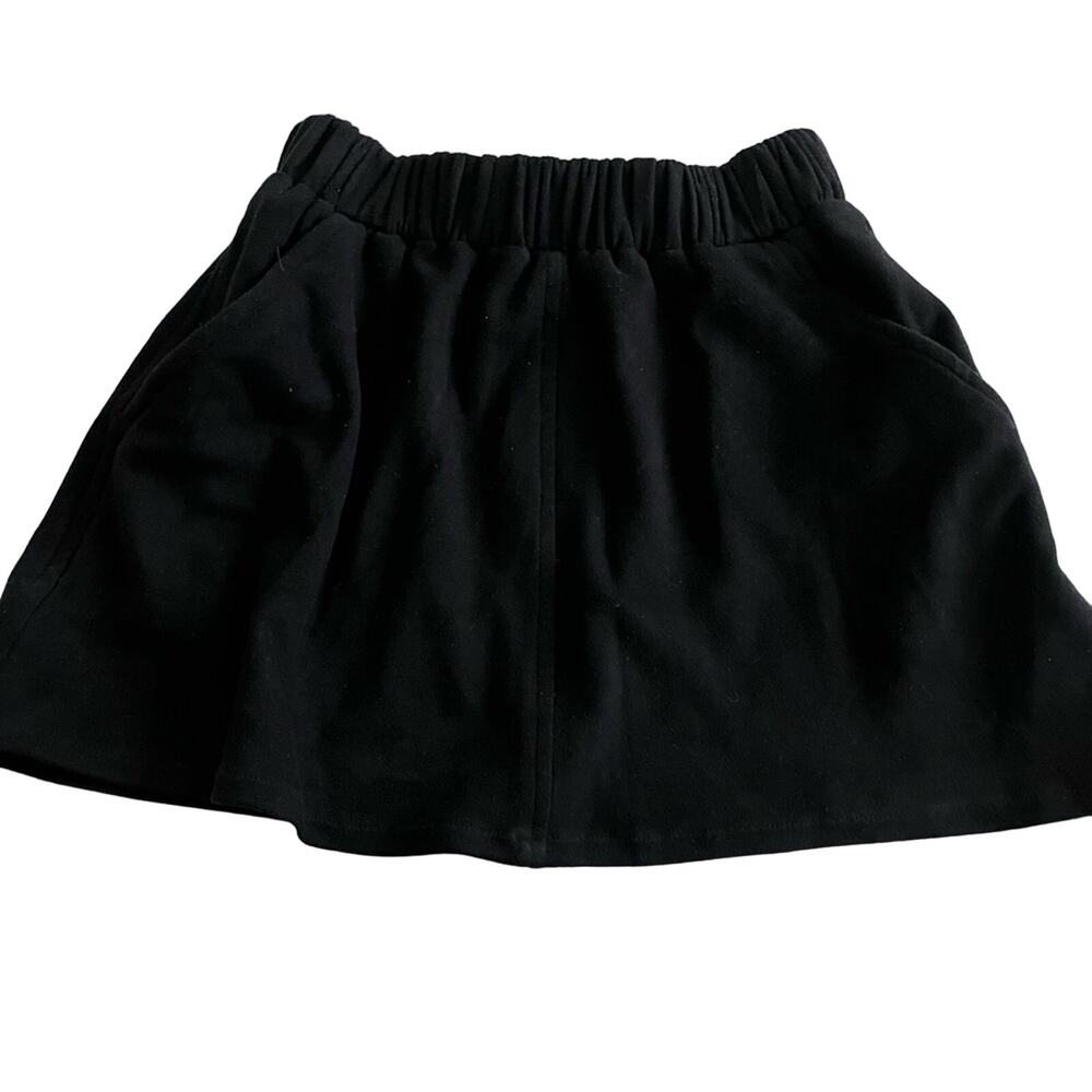 How To Kiss a Frog girls a-line black skirt size 6